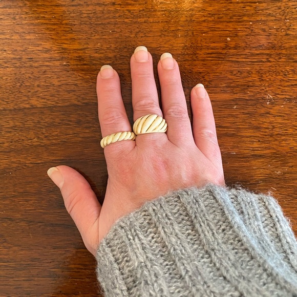 Carved Ivory with 14k gold accents - Picture 7 of 9